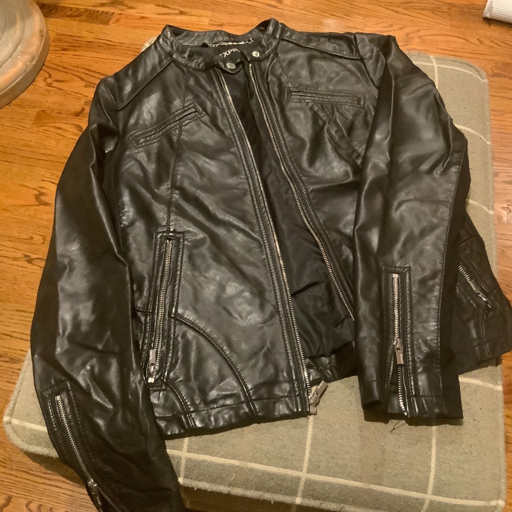 Express Faux Leather Jacket